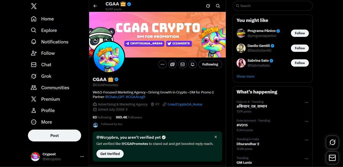 Wcrypbro's tweet photo. @dreamgravio @CGAPromotes all done

7XGeW5PKi3CJxPrDfbzfi7peKwTgKM2C6F4pVHJ81ckf https://t.co/iSVkUUUDOu