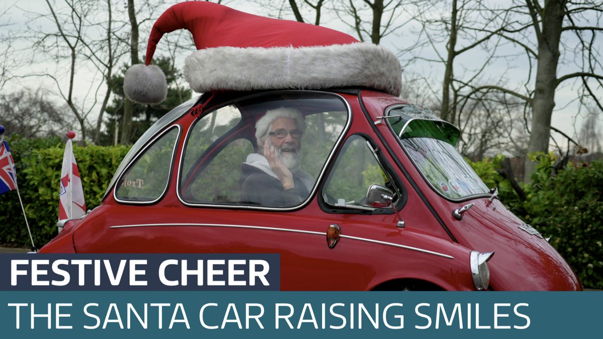 itvanglia's tweet photo. Meet the man behind the 'bauble car' spreading Christmas cheer

https://t.co/IjCa2Y77NZ https://t.co/wbvuM3OsAR