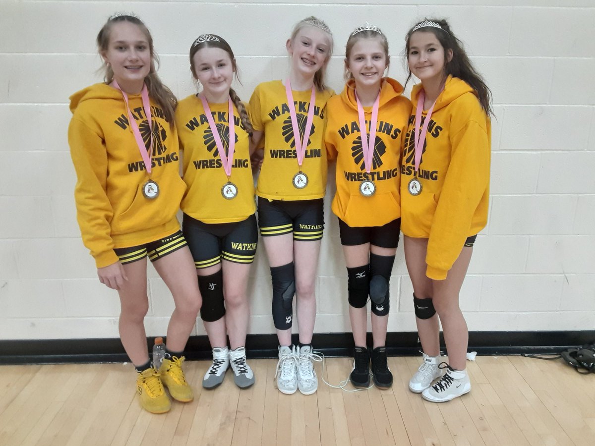 River Valley Girls MS Tournament 
12-21-25
Individual Champions
110 Kaelynn Kistler
98 Hayden Ramsey
86 Natalia Pryor
80 Emerlee Fraker
104 Adalynn Noble