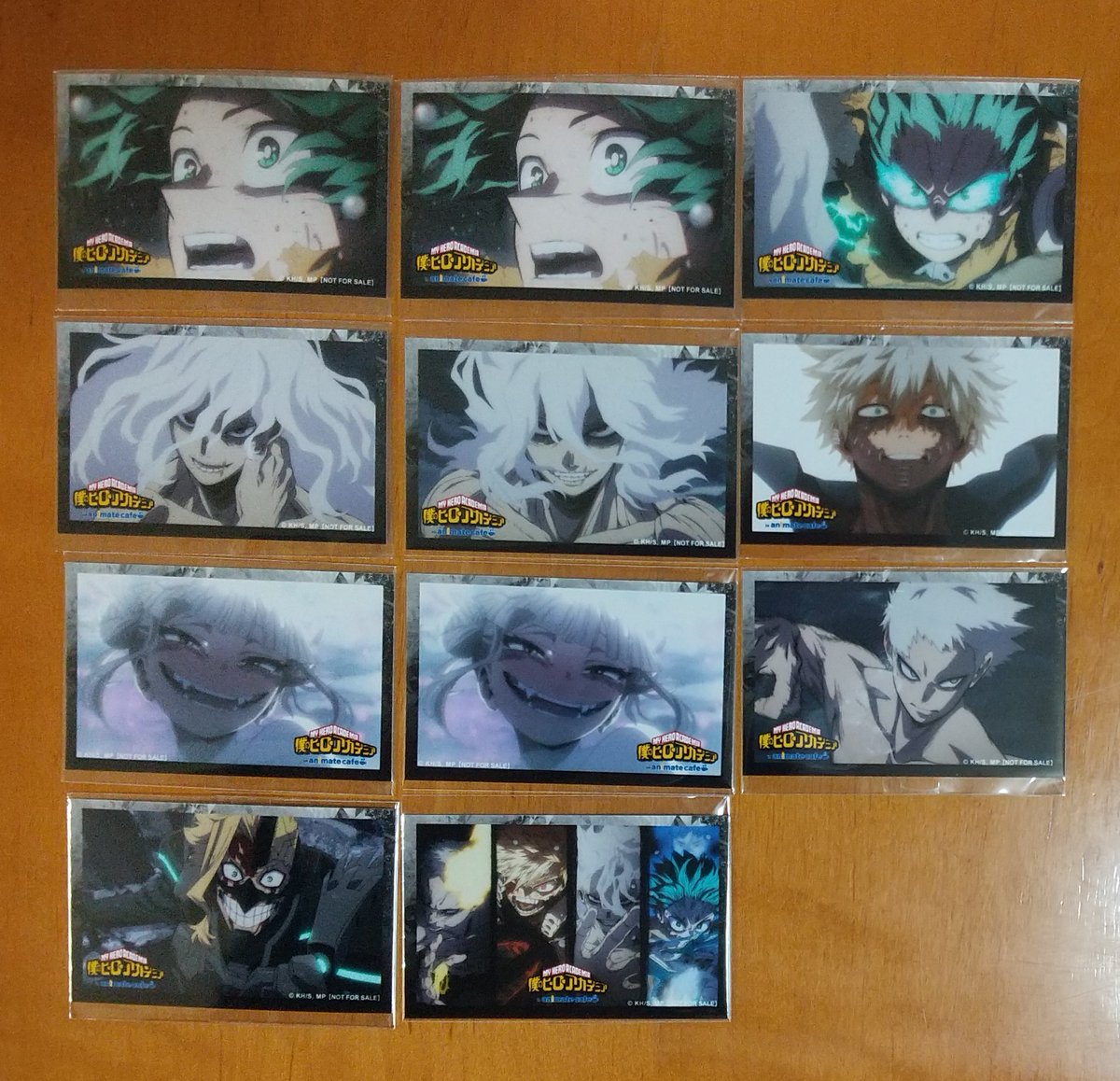 交換】 僕のヒーローアカデミア ヒロアカ アニメイトカフェ アニカフェ