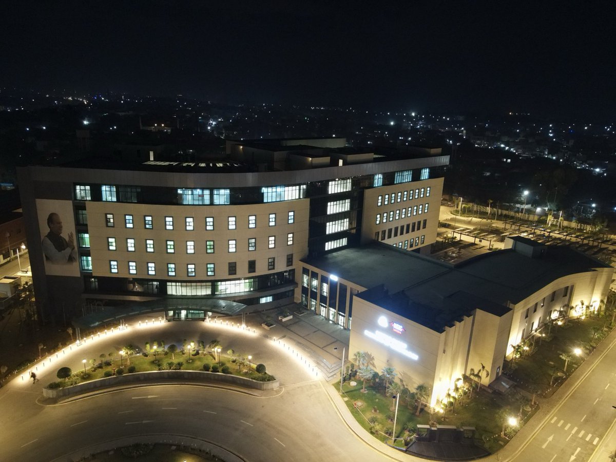 Nawaz Sharif Institute Of Cardiology, Sargodha. Built in a year.