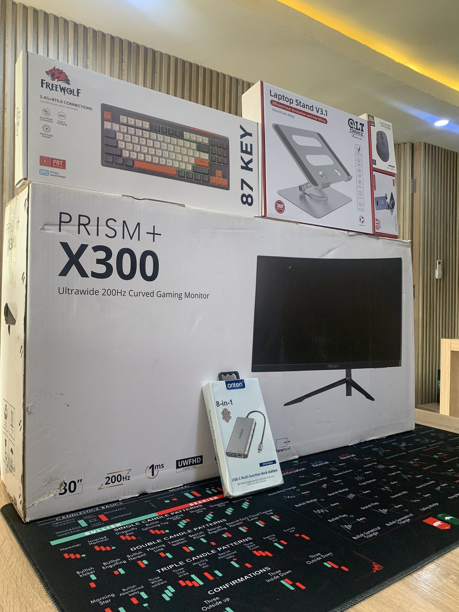 Samtopgadgets's tweet image. Thank you @MunaPRR for getting your workspace setup from Samtop gadgets🤝🏾👽💚