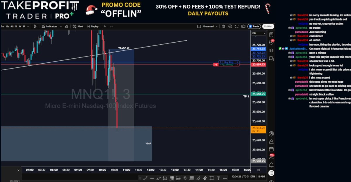 official_lins's tweet photo. W Stream 2X Wins🔥 this morning!

Live Daily on Twitch https://t.co/detz5CElnb

🚀Use code: "OFFLIN" with Take Profit Trader 30% OFF + 100% REFUND! When you pass!

Thanks to everyone who joined the stream today!🙌 https://t.co/oSPhfkkG8B