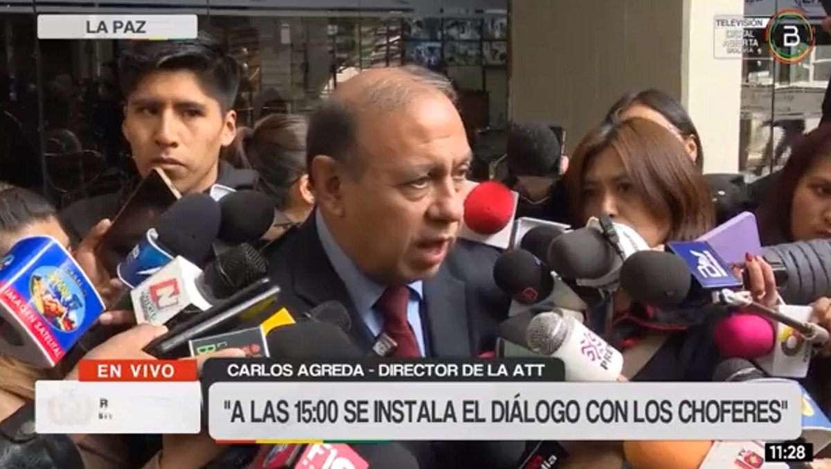 #ULTIMO | Director de la <a href="/ATTBolivia/">ATT Bolivia</a> anuncia que en las próximas horas se analizará las nuevas tarifas en el transporte interdepartamental, esto en el marco del Decreto Supremo 5503.