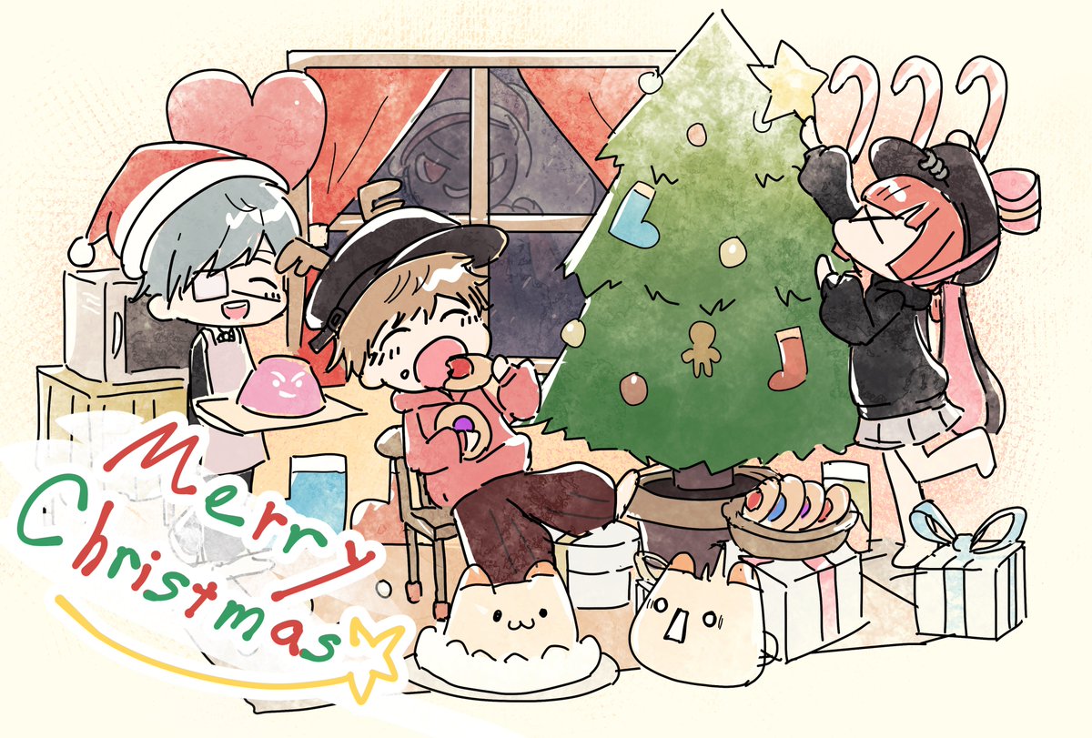 ｲﾍﾞﾝﾄ間に合わなかったので供養～メリクリ!　#ラテプラ