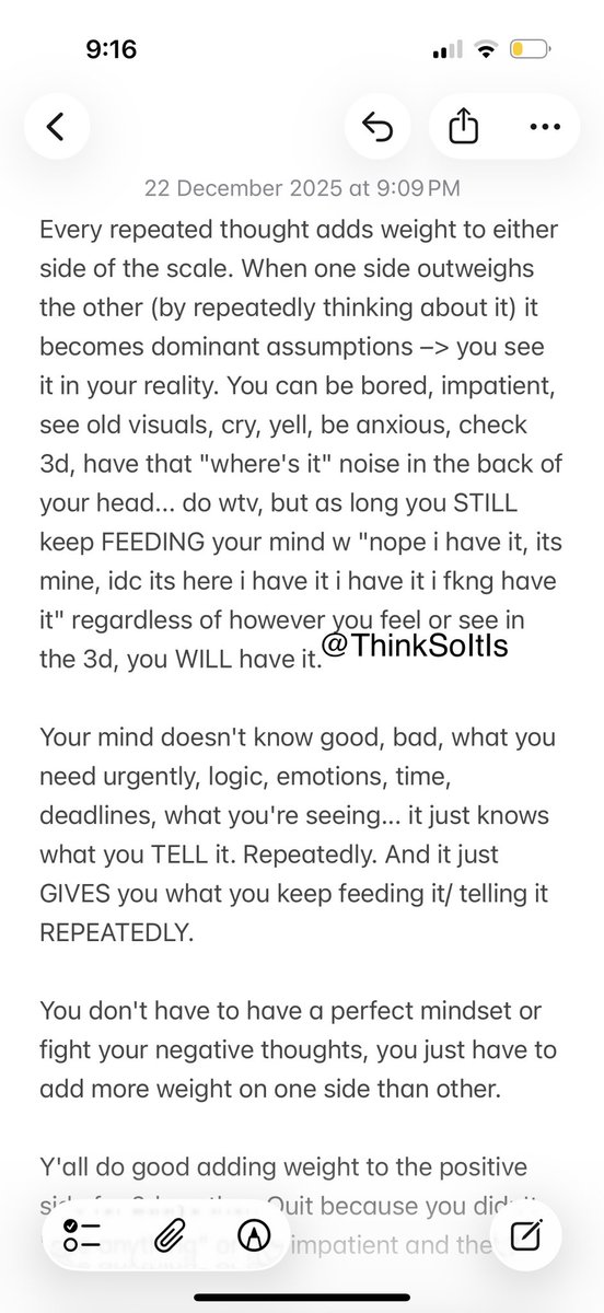 ThinkSoItIs's tweet image. This is probably the easiest way i can explain manifestation -