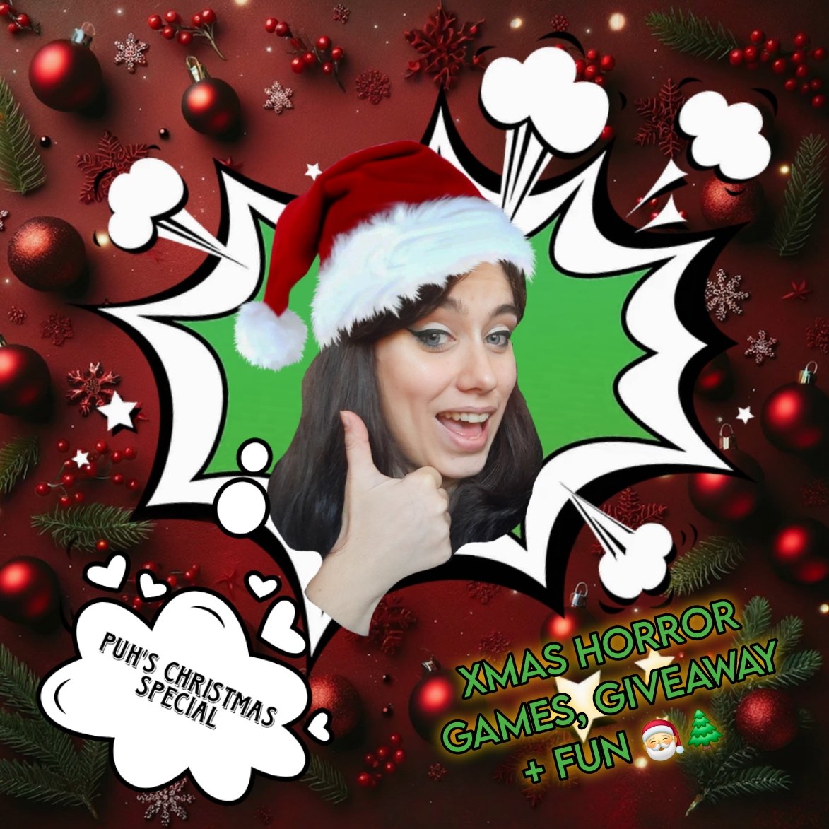 PuhMiss's tweet photo. Tonight is the Christmas special! With Spooky horror games, giveaway and perhaps community games 🎅🌲 It's gonna be fun and festive, HO HO HO! Will be love in 2 ish hours, around 7-7:30 pm GMT+1

https://t.co/4bKXbW0Pia

#christmas #twitchaffiliate #twitch https://t.co/JxRtvKJfad