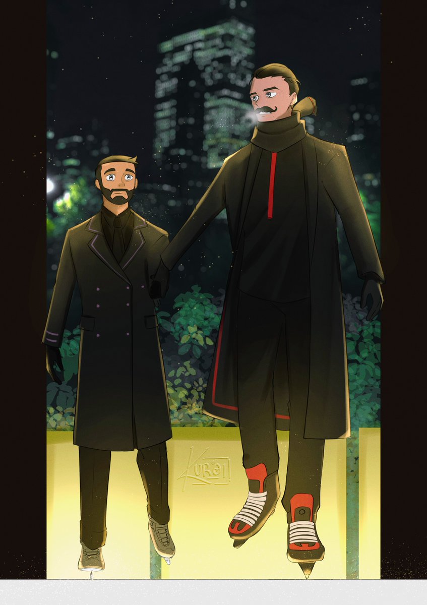 Ice skating together

#12DaysofStobmas #stobotnik
<a href="/TheStoblinArmy2/">12 Days Of Stobmas</a>