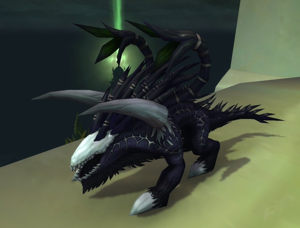 Wowhead's tweet image. I am not a toy. I am not a Christmas present. I am a demon bound by corruption. 

Please think hard before gifting a Felhound this Christmas.