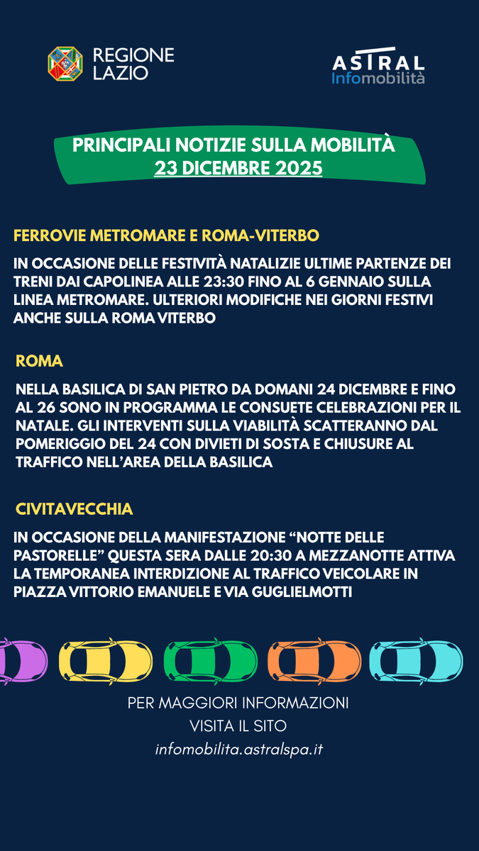 Regione Lazio (@RegioneLazio) / Posts / X, image size:675x1200