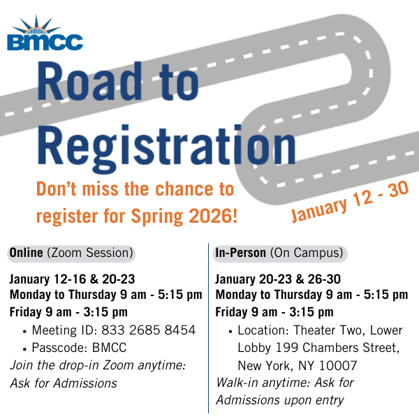 BMCC Admissions tweet media