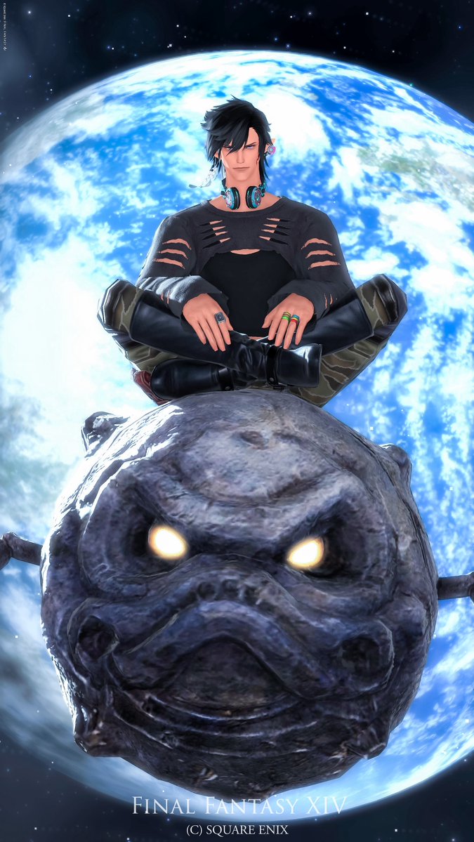 男梅、宇宙へ───
#エレオス