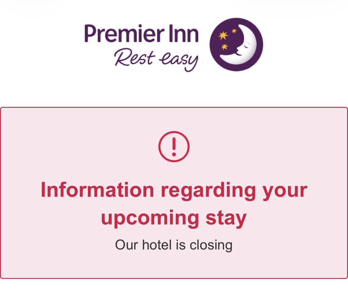 plumduff69's tweet photo. @premierinn and a Merry Christmas to you, too. https://t.co/3XBIapBFqI