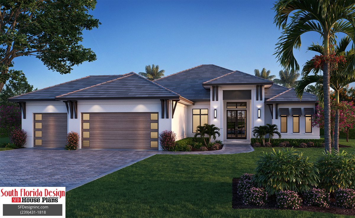 SFDesignInc's tweet image. Good morning everyone😉Off to a running start this Monday morning! Our Shiloh V house plan has been purchased and will be built in sunny Cape Coral, Florida. All the best with your project, Kevin😁  
sfdesigninc.com/property/2642s…