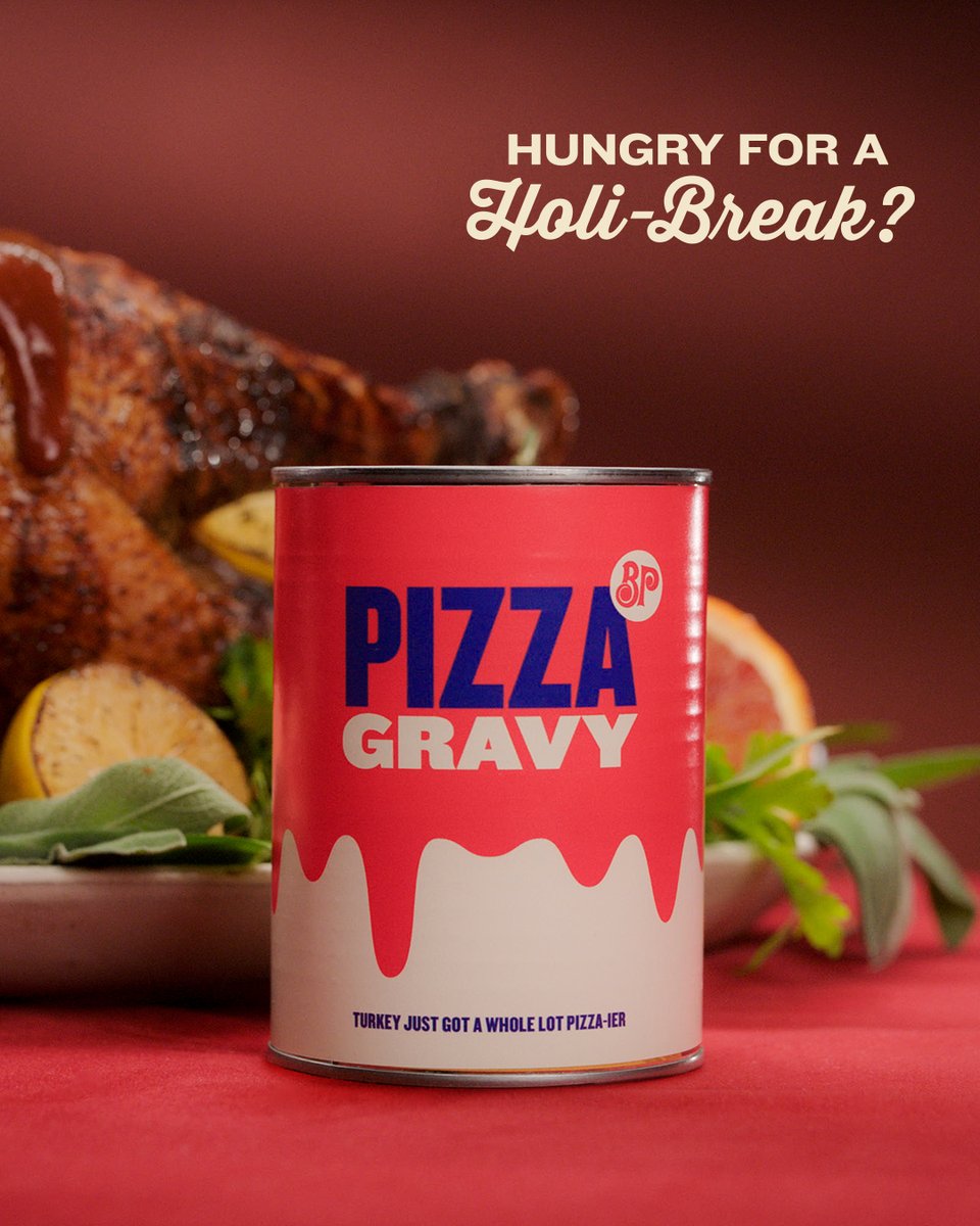 Sick of the same old holiday feast? Pour a lil’ pizza on it! Pizza Gravy makes turkey fun again.

Buy yours before they're gone at pizzagravy.ca

*Product packaging varies by region.

#BostonPizza #PizzaGravy #HoliBreak #Holidays
