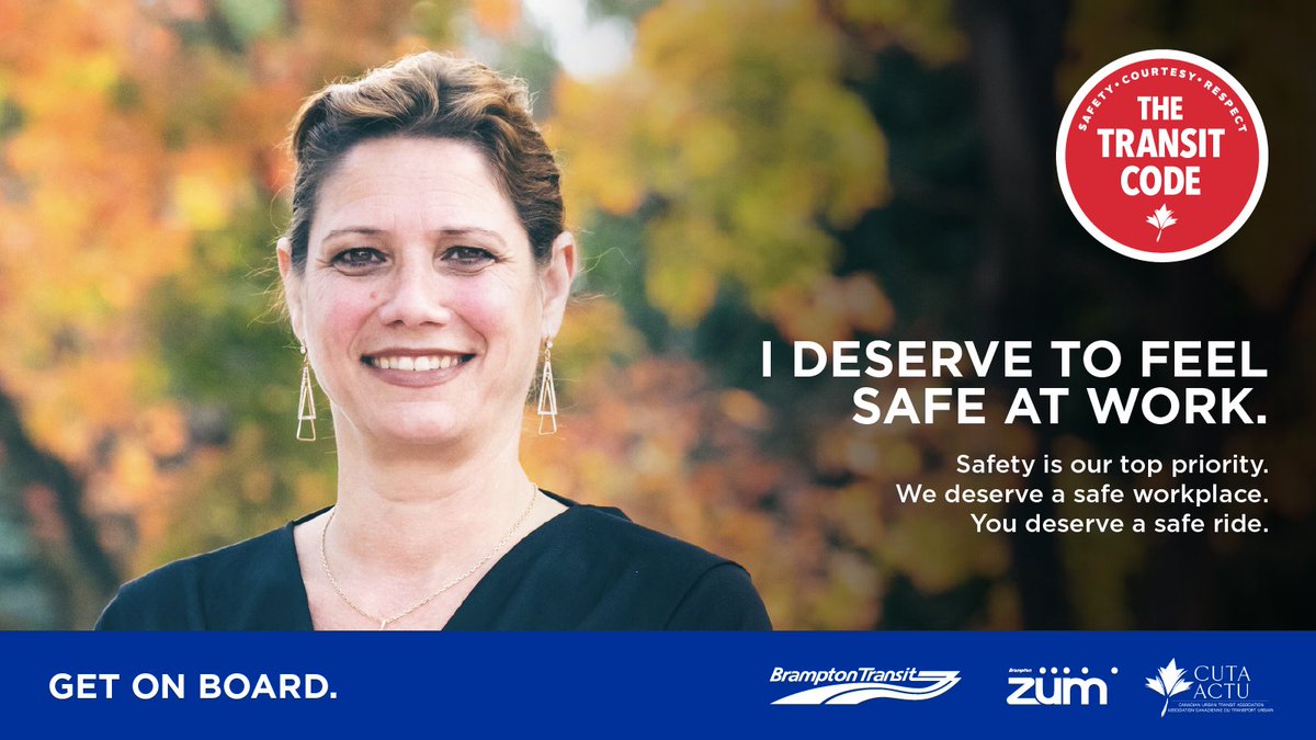 BramptonTransit's tweet photo. The Transit Code national campaign is designed to promote guidelines for safety, courtesy and respect across transit systems in Canada. #TransitCode
Visit our website to learn more ๐: https://t.co/ynnBgXyVrF https://t.co/vYyPriiird