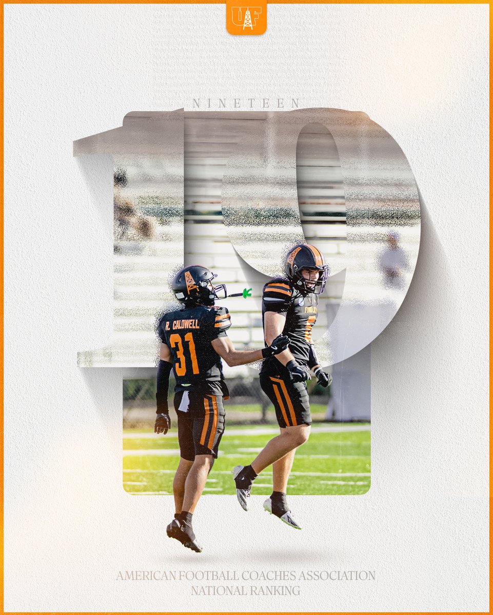 FindlayOilers's tweet photo. 𝐅𝐢𝐧𝐚𝐥 𝐍𝐚𝐭𝐢𝐨𝐧𝐚𝐥 𝐑𝐚𝐧𝐤𝐢𝐧𝐠

Football slated 19th in final NCAA DII AFCA National Ranking, a new program record.

#GoOilers | #BeGreat

🔗: https://t.co/OaQi38keyx https://t.co/tMSMQfpA87