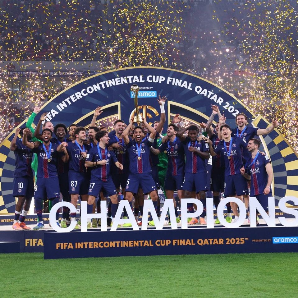 FrankKhalidUK's tweet image. PSG have won all their finals, except one final to one team.