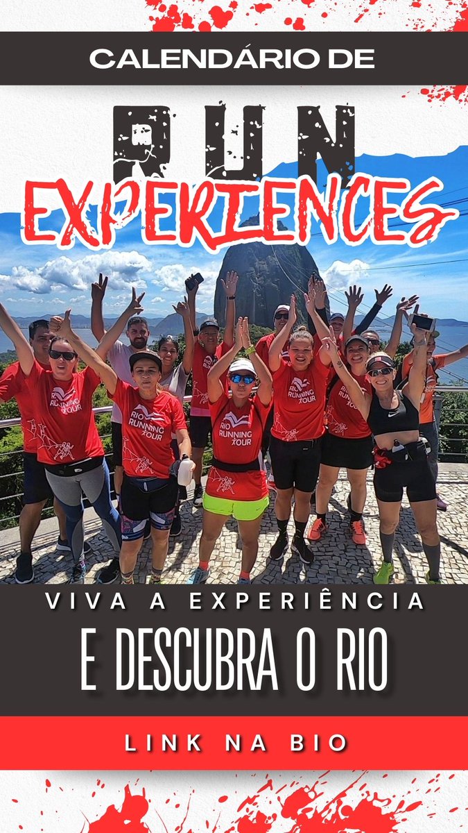 RioRunningTour's tweet image. 🚨 Calendário Run Experiences 2026 lançado!

📅 Datas abertas até dezembro
✨ 7 percursos exclusivos
👥 Grupos menores
🎟️ Vagas limitadas

Planeje seu ano de corrida + turismo no Rio 👇
👉 wix.to/Ag9FUpu

#RunExperience2026 #RioRunningTour