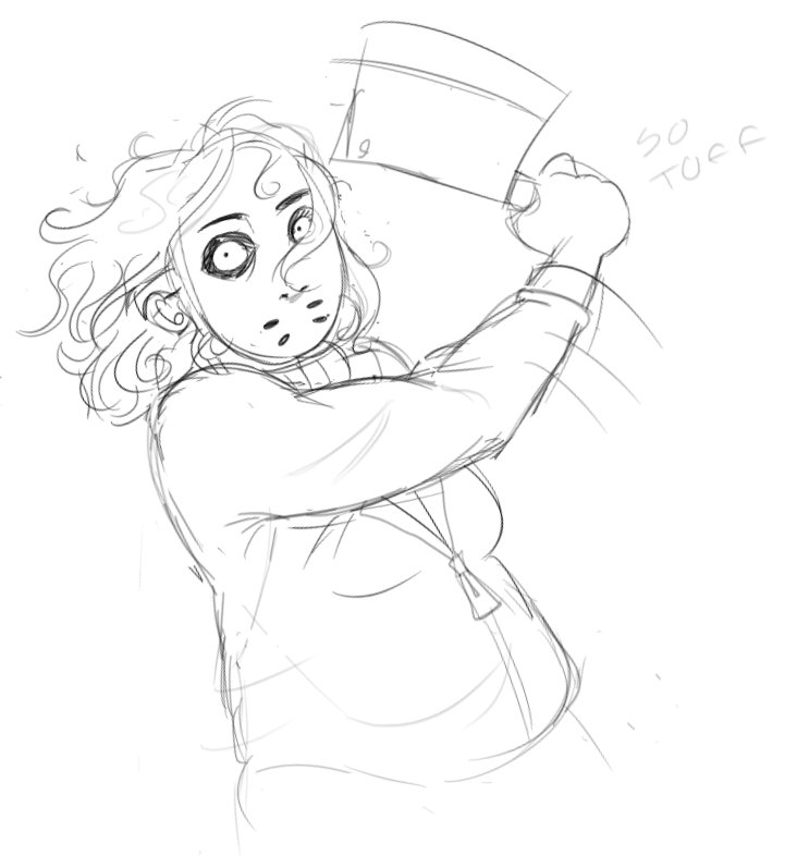 RandomlyF0Z0's tweet image. Hellen doodles.. 
i need to draw her being more motherly to Sophie and joel ITS SO CUTE. 
#lookoutside #lookoutsidefanart