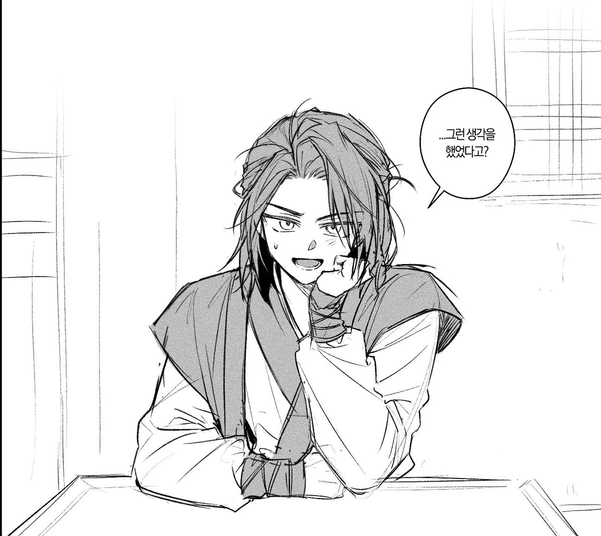 postype.com/@euu789jj/post…

올해 초에 그리고 묵혀뒀던 콘티를...오랜만에 짧게 자설 만화 ㅎㅎ
적멸외전 스포 있습니다 !