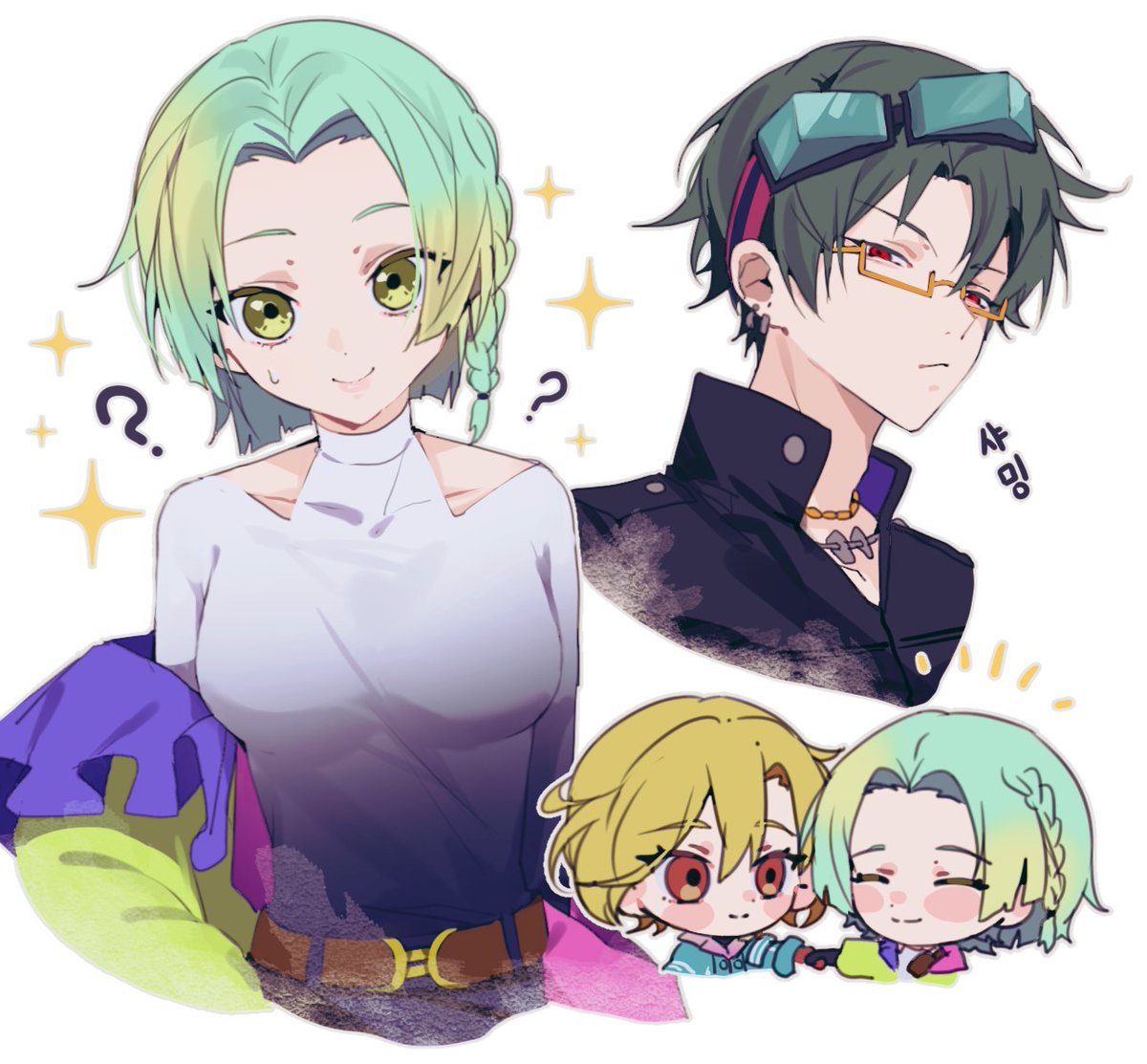 グノーシア ユーリ, 沙明, セツ