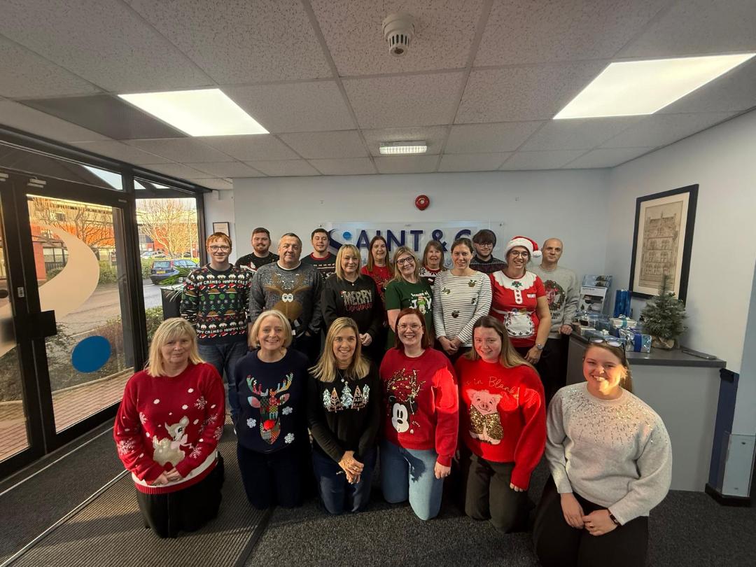It was Christmas Jumper day on Friday for the Carlisle Office who donned their festive attire and raised  £130 for Eden Valley Hospice.