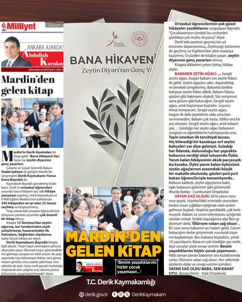 T.C. Derik Kaymakamlığı tweet media
