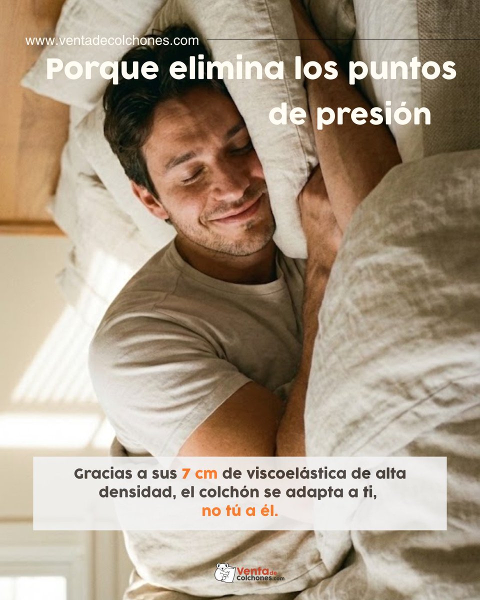 ventacolchones's tweet photo. 🎁2/5 IDEAS.
El Nube Plus es para quienes no se conforman con dormir…
sino que quieren descansar en modo premium.
Desliza y descubre el por qué de su elección 🤝🏻
Un regalo o auto-regalo práctico, emocionante y que se disfruta todas las noches. ✨🧡🎁 https://t.co/eIhA5uonQ6