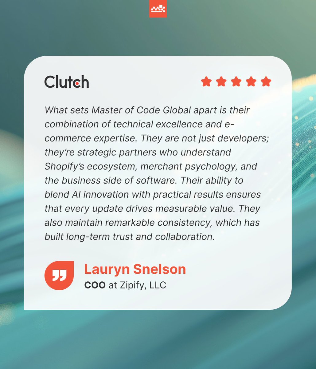 Master Of Code Gl. tweet media