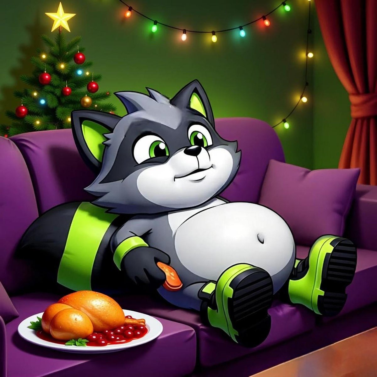 Lootie was going through some pictures, and found this one from last Christmas 🙂