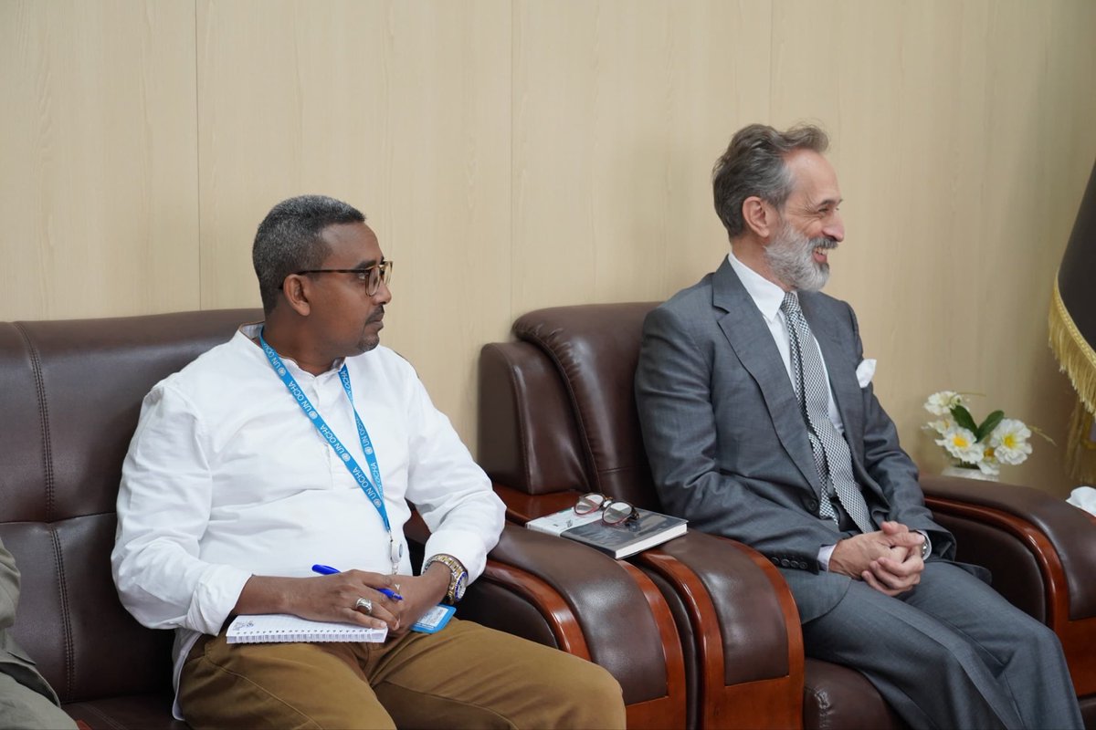 STCFEA's tweet photo. 📰 The Capital Aden | Dr. Saleh Mohsen Al-Haj, Head of the Southern Transitional Council’s Foreign Affairs Authority, met with the UN Resident Coordinator in Yemen, affirming the Southern Forces’ commitment to the general amnesty and rejection of any humanitarian violations, and called on international organizations to verify the situation on the ground, offering all necessary facilitation.