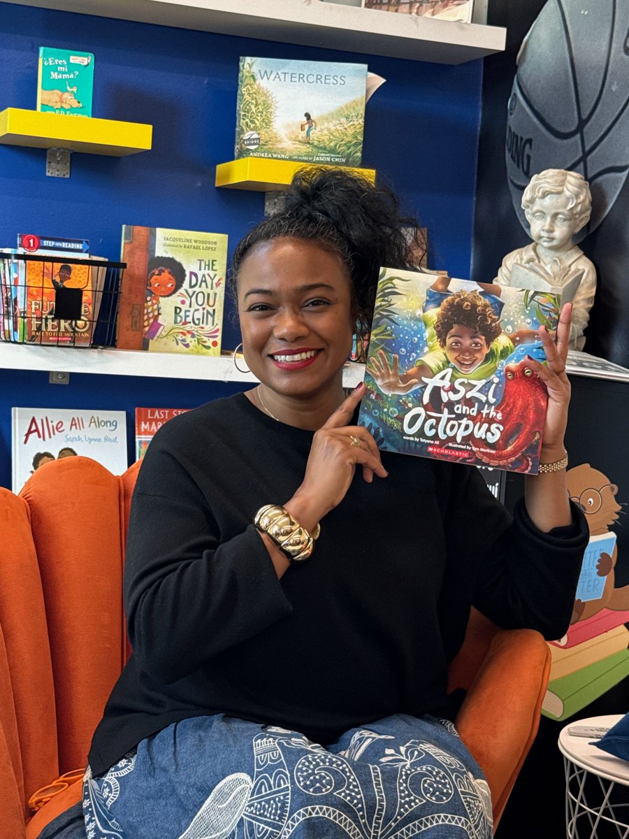 TatyanaAli's tweet image. I wrote a children's book inspired by my son, Aszi, whose favorite animal is the octopus 🐙! Illustrated by Tom Martinez, and published by Scholastic, this book is part of their Rising Voices Collection, and is available to YOU! 

Check it out: loom.ly/FRq6__8