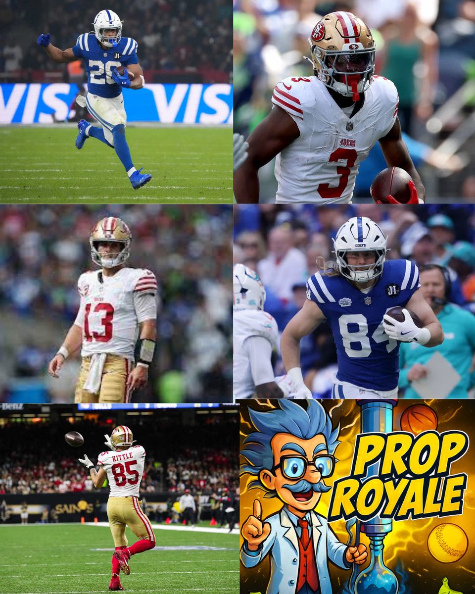 🏈NFL Week 16 MNF #PlayerProps 
❤️Like &amp; Follow
🚨$20 @ someone w 4-0 🧹

Jonathan Taylor O18.5 Rec Yds -110 (BetMGM)
Tyler Warren O15.5 Long Rec -105 (BetMGM)
George Kittle O66.5 Rec Yds -112 (FD)
Brian Robinson Jr O22.5 Rush Yds -112 (FD)
Brock Purdy Will Throw An Int -110