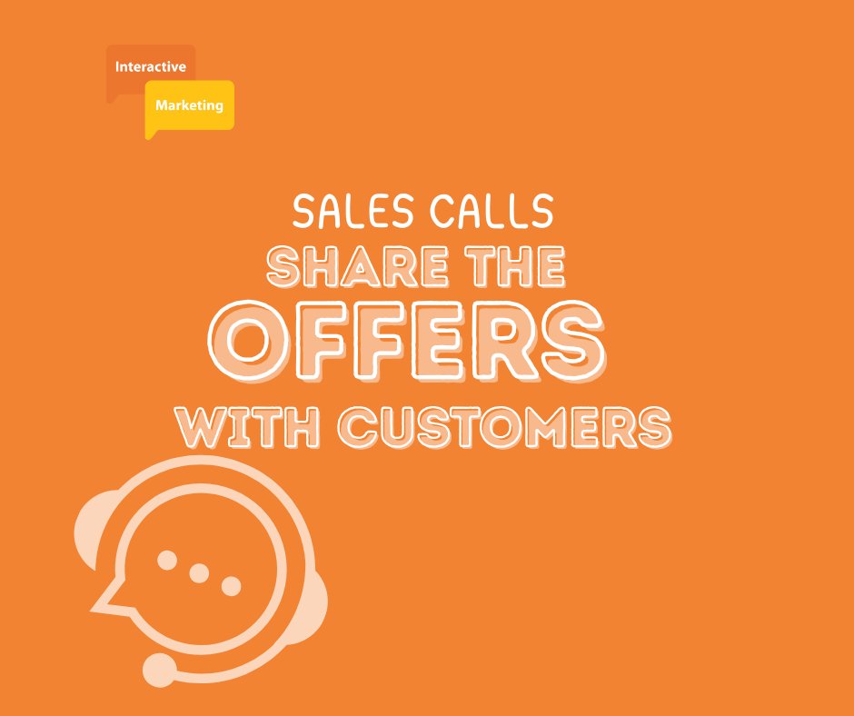 IM_Socials's tweet image. Our Sales Calls can help with multiple things including:

Sticking to your  time frame, gaining attendee bookings.
Sharing offers available to your customers.
Finding out the requirements that your customer is looking for.
Getting further info - market return or lost business!
