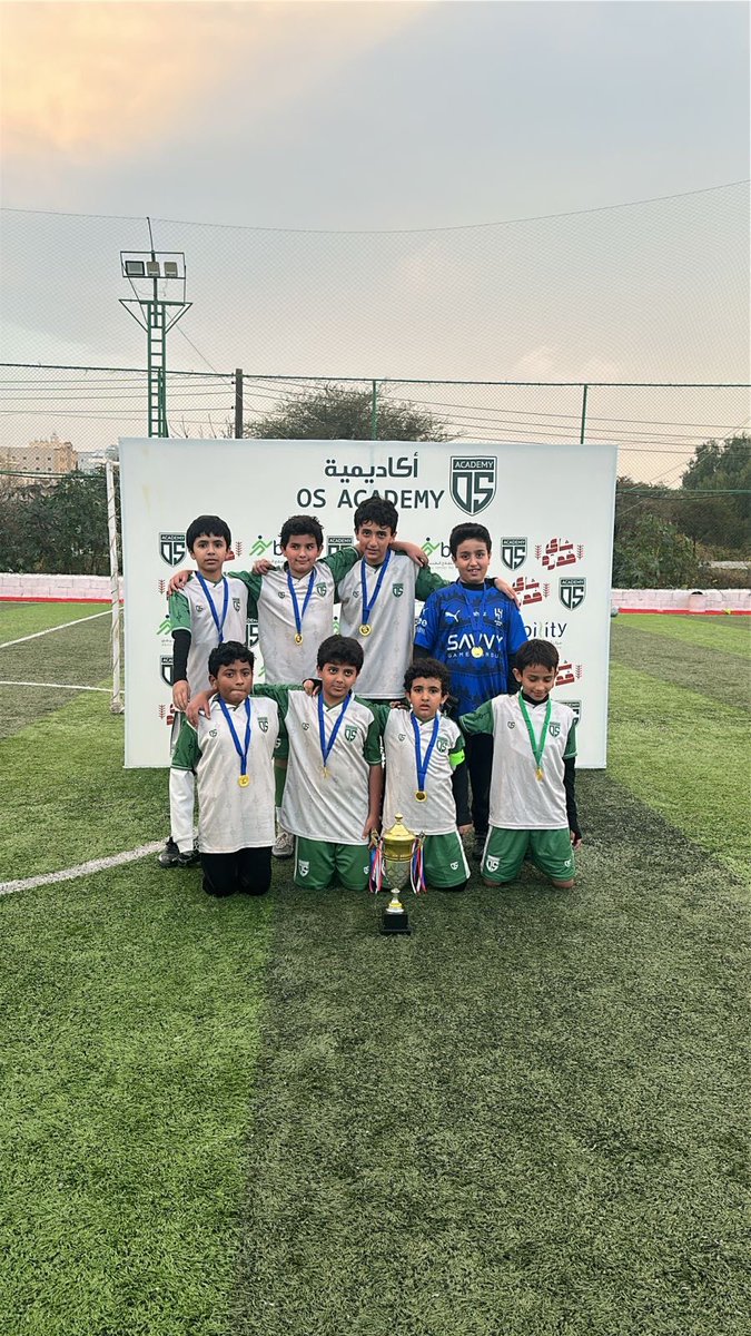 مبـروك للأبطـال الفائزين 💪🏆 
مع ختام مباراة كأس السوبر الشتوي لأكاديمية <a href="/OsAcademyy/">OS أكاديمية</a> لكرة القدم، نفتخر بأننا الراعي الطبي الرسمي للمباراة🤝🌟
ودعمنا للرياضة واللياقة الصحية البدنية مُستمر ، مع أبيليتي، لعبكم بأمان🤩✅
#مركز_أبيليتي_للعلاج_الطبيعي 
#إصابة_ملاعب 
#تأهيل_إصابات