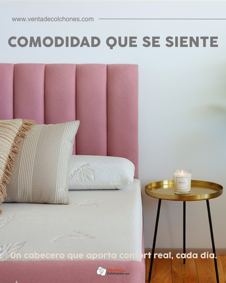 ventacolchones's tweet photo. 🎁5/5 IDEAS. 
¿Por qué elegir nuestros cabeceros?
Cabeceros que visten tu habitación.🧡
✨ Porque el descanso también empieza por lo que ves.

#vdc #madeinspain #lafábricadetussueños #cabecerosdeensueños https://t.co/WuZyYUNmZH
