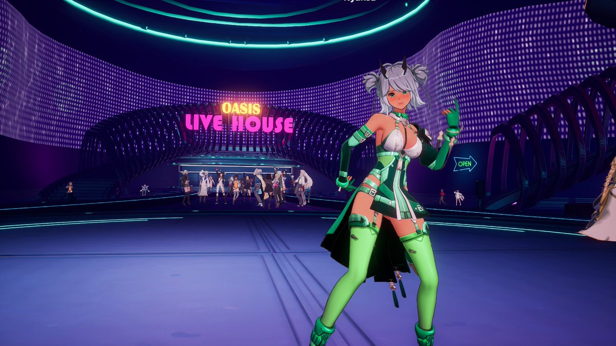 PolyNyan92's tweet photo. (This one was personal)
Your Oasis ambassador for Warp!

I started making friends thru Oasis Club. My first two was Astorias and @unko_lean. We'd be here until the place closed on APAC. As time passed, I would meet many more!

Song: PinkPantheress - Illegal

#幻塔WARP #幻塔 #TowerofFantasy #ToFography #ToFWARP