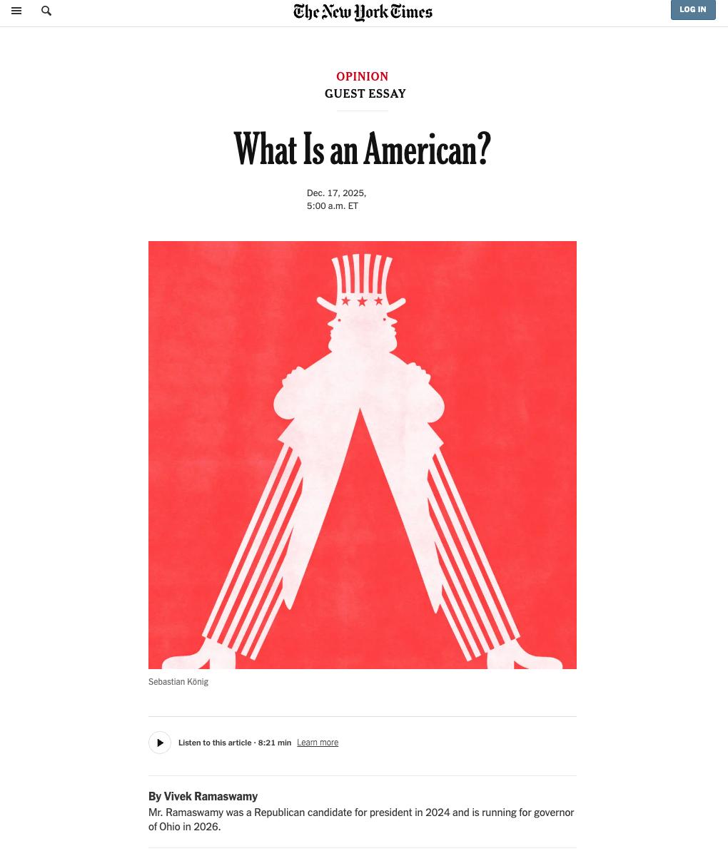 Communism_Kills's tweet image. The New York Times changed the headline of Vivek's "What Is an American?" piece to "Groyperism Isn’t Conservatism. It’s Anti-Americanism."

Probably because, naturally, everyone--groypers included--mocked him for it.

Don't believe me? Check for yourself: archive.is/https://www.ny…