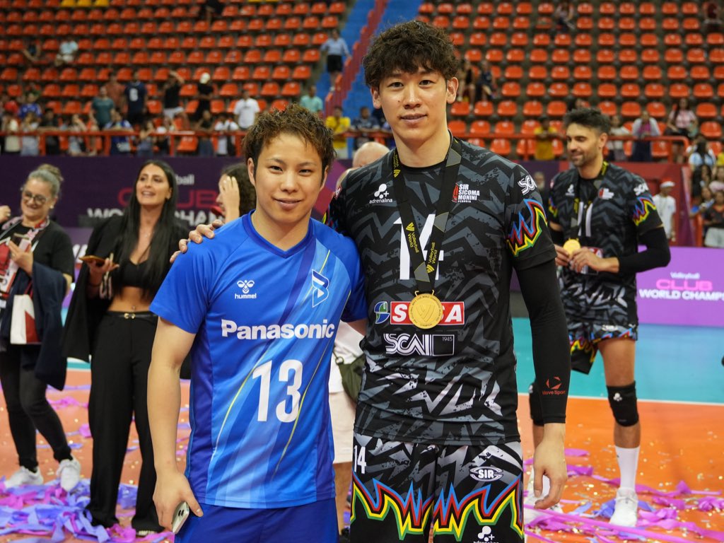🔷ブルテオン情報🔷 🇯🇵🤝🇯🇵 #山本智大 選手 #石川祐希 選手 #2025