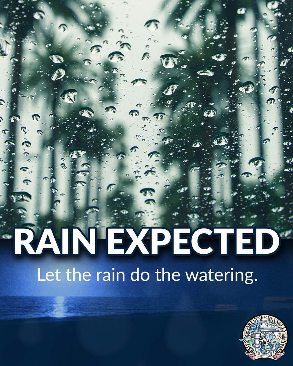 Carpinteria Valley Water District tweet media