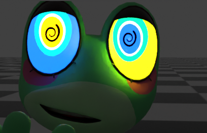 Ribbit Rigs NEW PROJECT (WIP 2) #ribbit RIG by @zayJax_ Eyes by me Storyboarder ...