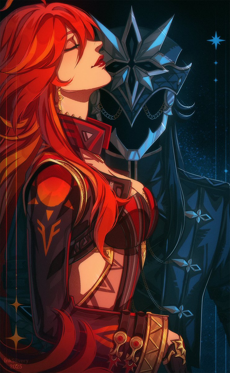 InkSilvery's tweet photo. Artist! 
QRT with your couple art 🖼️ https://t.co/6e8edV3vZl