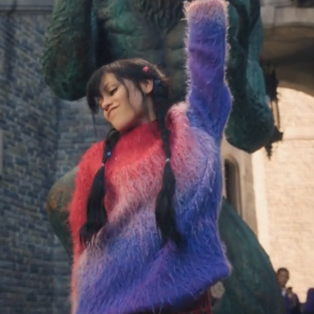 The costume department was trying to tell us something