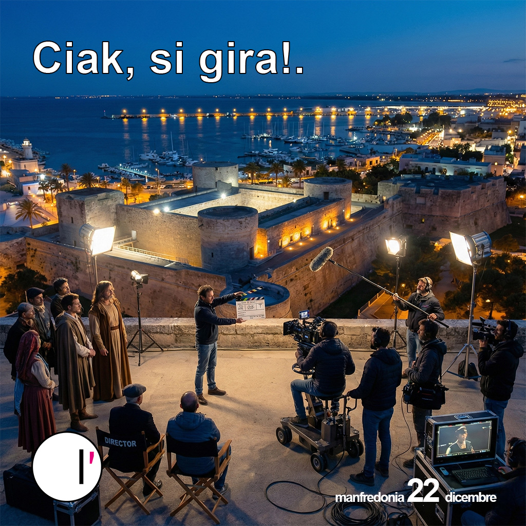 Manfredonia, 22 dicembre
Due attori di Manfredonia sotto i riflettori: Vincenzo De Michele e Claudia Potenza in TV.
Sanità, cultura, eventi e sport accendono la città.
#Manfredonia #RAI #VitaDaCarlo #ClaudiaPotenza #VincenzoDeMichele #Natale2025
 visitmanfredonia.com/22dicembre2025/