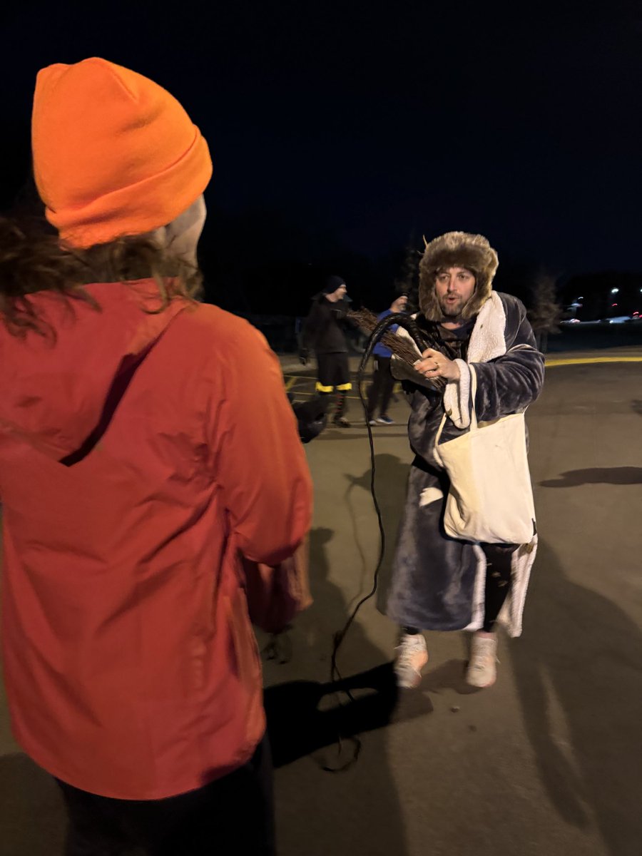 ryan_wiesen's tweet photo. @F3Ironwood was blessed to have an appearance by the Belsnickel this morning. I’m grateful for the 15 HIMs who joined me in the gloom for my VQ. https://t.co/uQ7mru7RdA