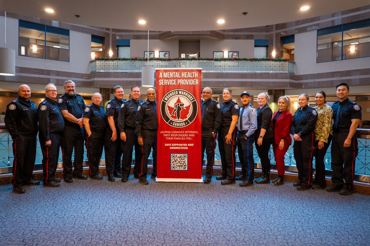 WoundWarriorCA's tweet photo. Thanks to the members of the Toronto Police Service for the support at their annual holiday event. Over $5,000 raised! We're grateful for everything they do to keep the city safe and we will be thinking about all of our First Responders working through the holidays. https://t.co/3SfEsAFbCP