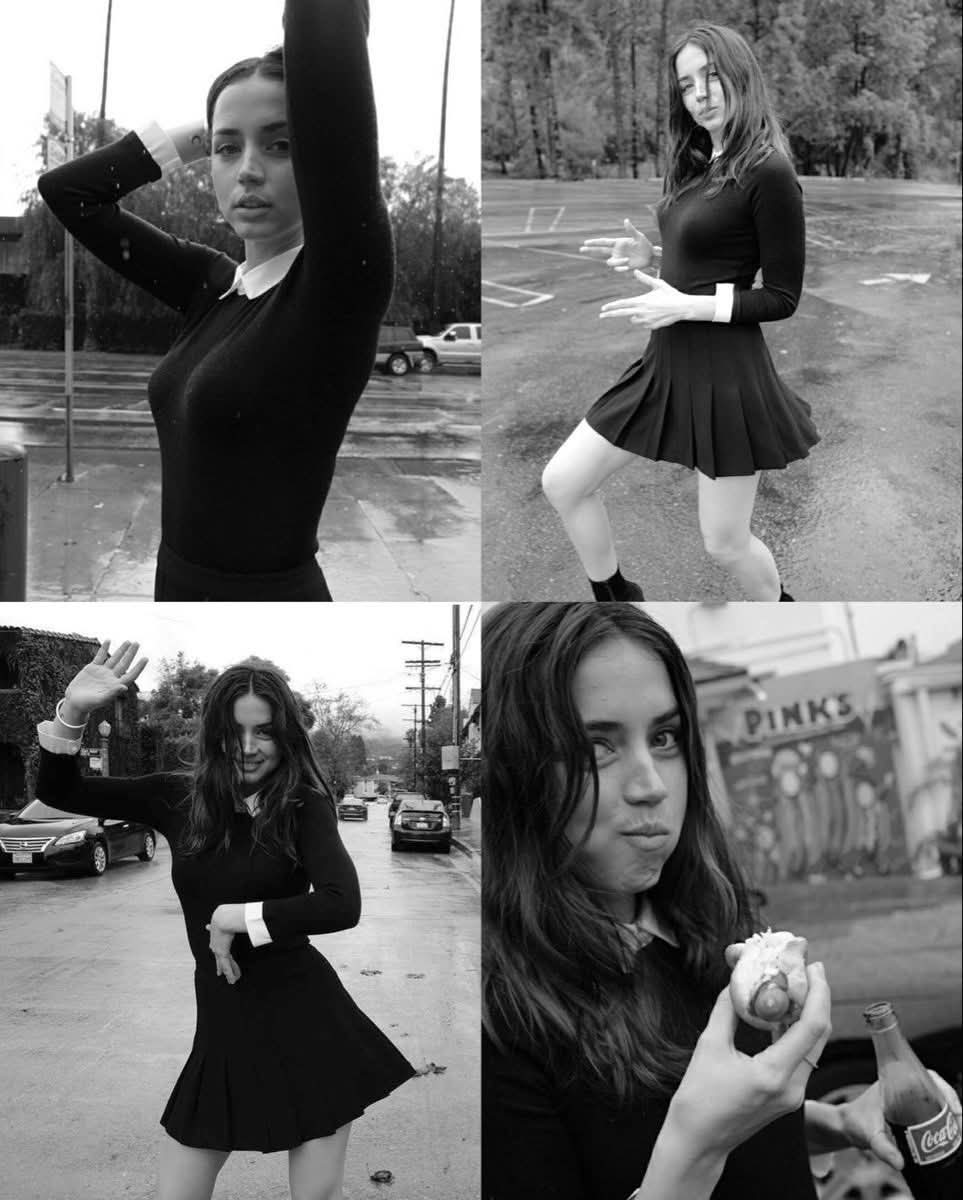 Ana de Armas photographed by Greg Williams.