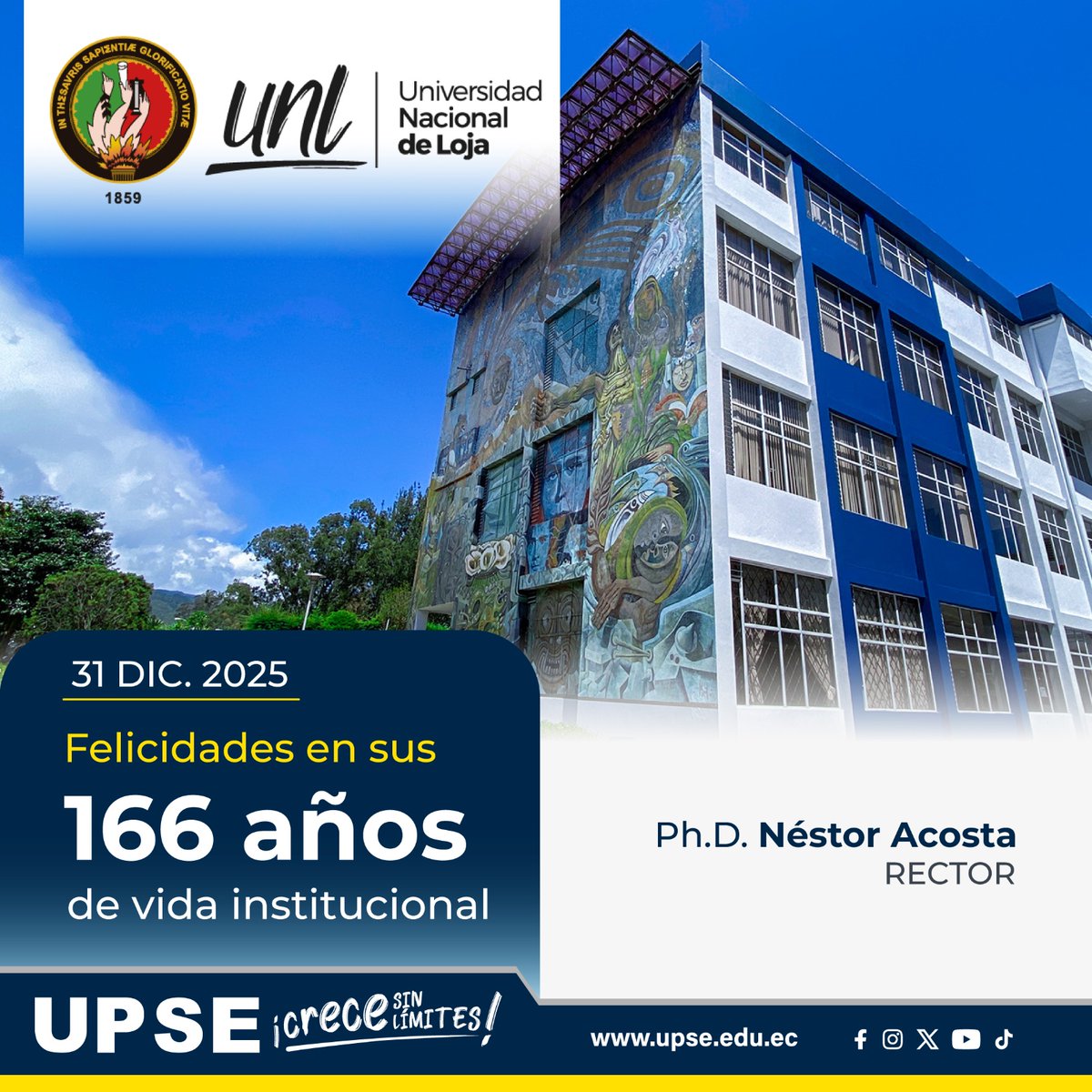 UPSE | Universidad Península de Santa Elena tweet media