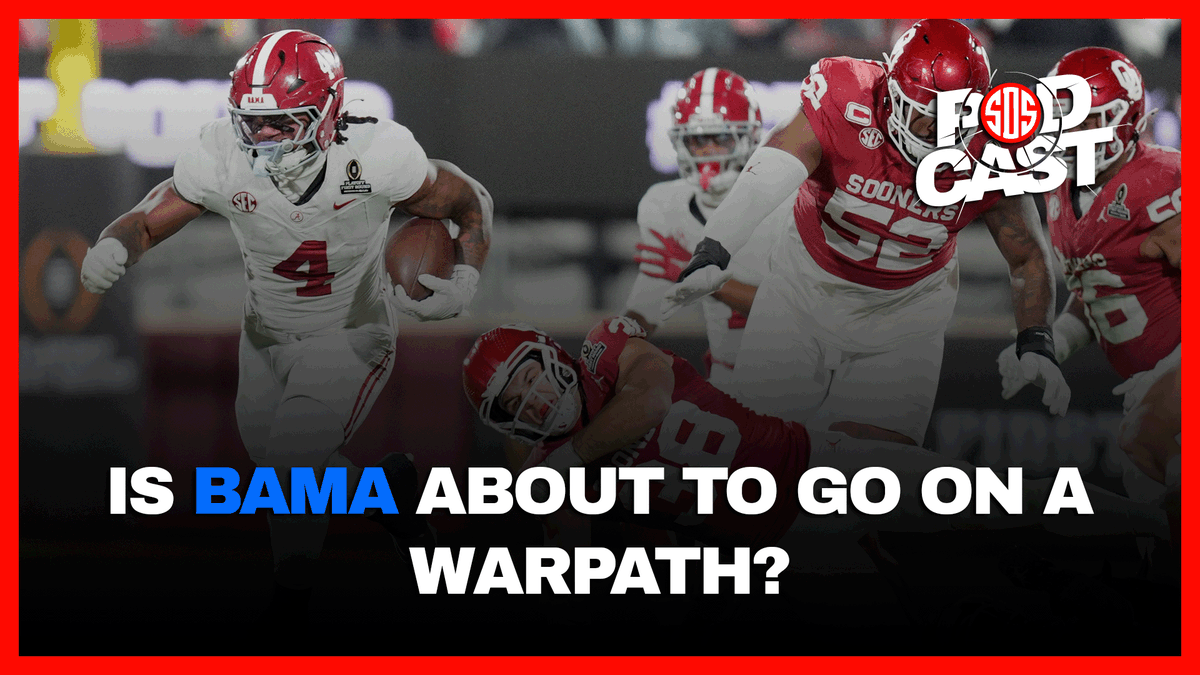 TheSDSPod's tweet photo. New pod! New pod!

🏈 Bama is alive, but is it fixed?
🏈 Where Oklahoma goes from here
🏈 A&amp;M's dreadful offensive day
🏈 Ole Miss' mostly ideal start to the post-Kiffin era
🏈 Ranking the remaining 8 CFP QBs you'd want in a 2-minute drill

Watch: https://t.co/40EtekSse0 https://t.co/PP6o373EPt